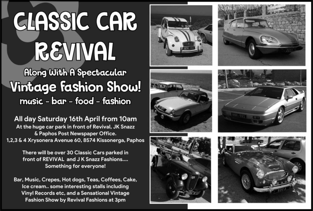 Classic Car Revival Show Paphos