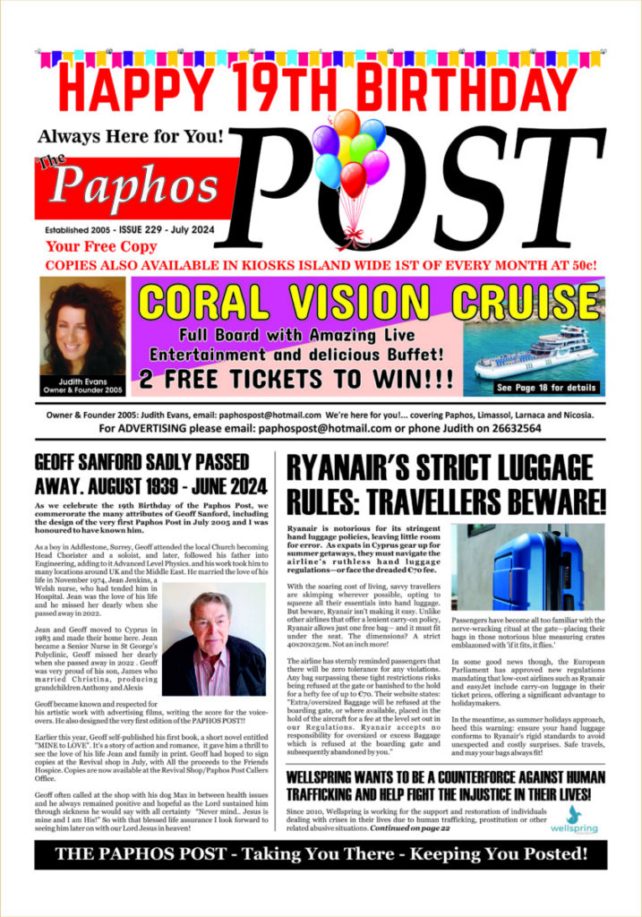 Paphos Post July 2024