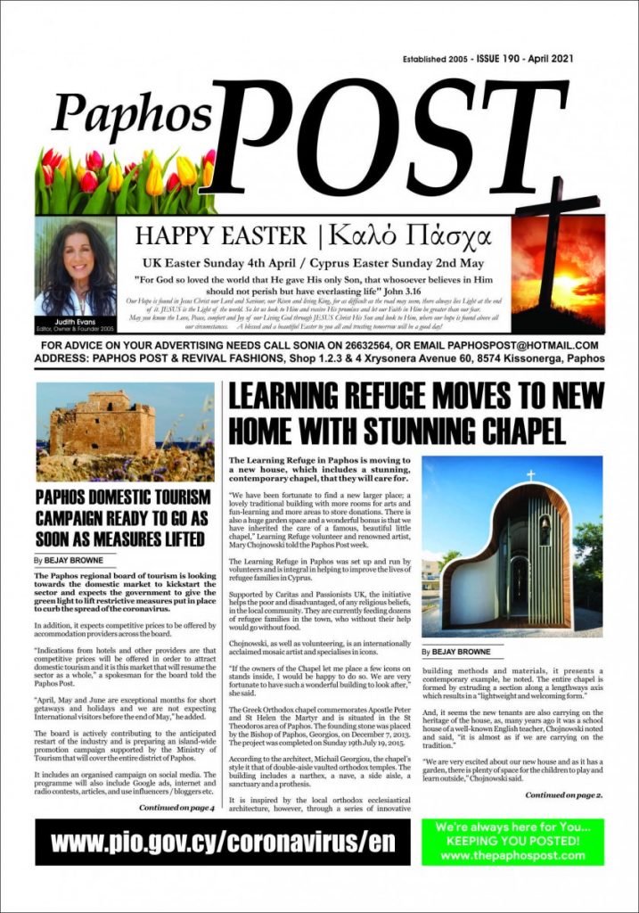 Paphos Post April 2021 Issue