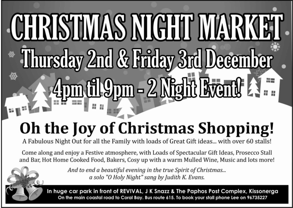 Paphos Christmas Night Market 2021