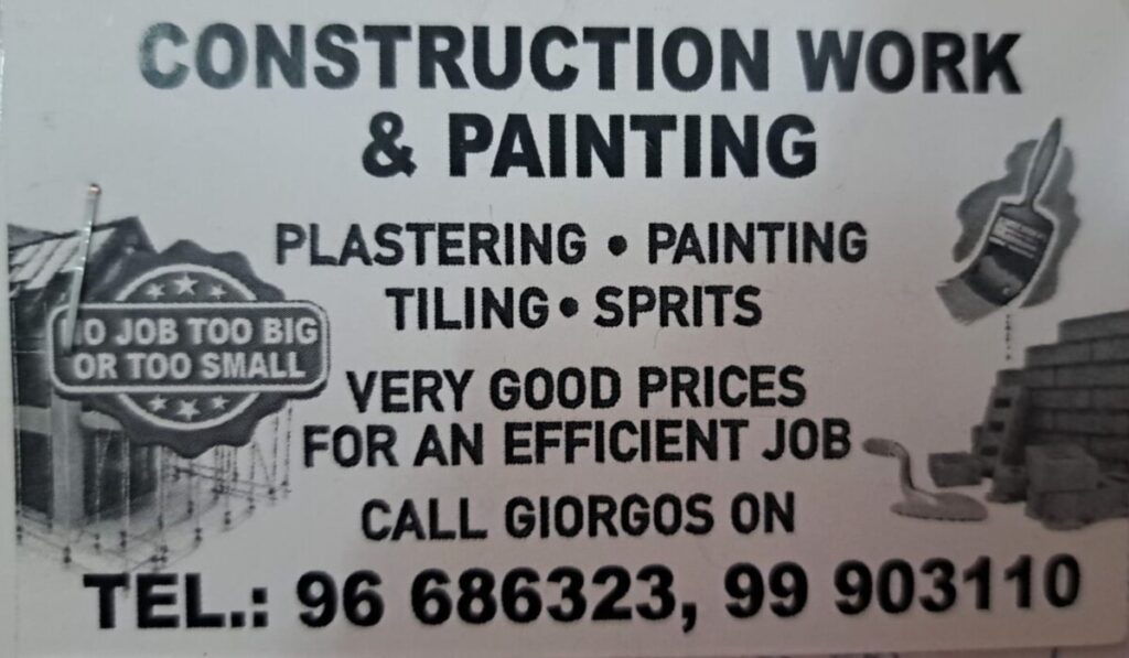 Construction Work & Painting