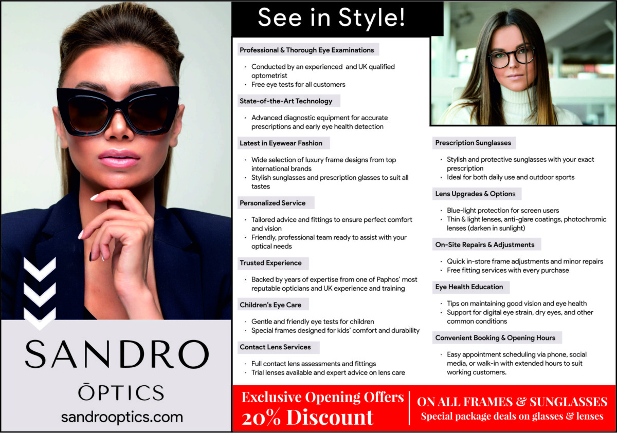 Sandros Optics Paphos